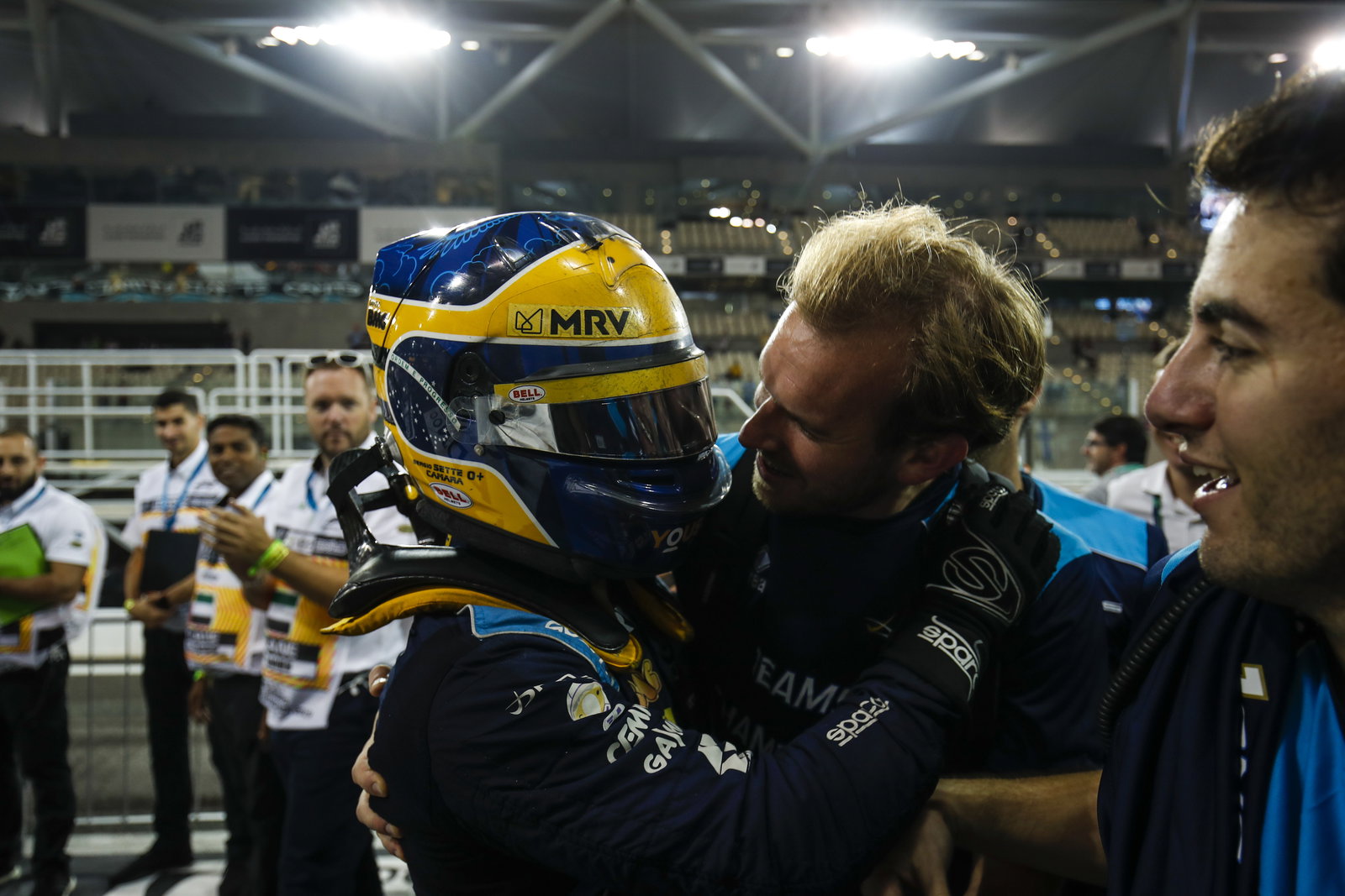 Sergio Sette Camara wins Abu Dhabi opener as DAMS seal F2 title